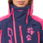 Комбинезон утепленный Dragonfly EXTREME Woman Dark Blue - Pink Cat