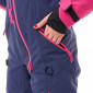 Комбинезон утепленный Dragonfly EXTREME Woman Dark Blue - Pink Cat