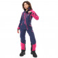 Комбинезон утепленный Dragonfly EXTREME Woman Dark Blue - Pink Cat