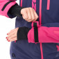 Комбинезон утепленный Dragonfly EXTREME Woman Dark Blue - Pink Cat