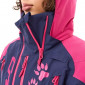 Комбинезон утепленный Dragonfly EXTREME Woman Dark Blue - Pink Cat