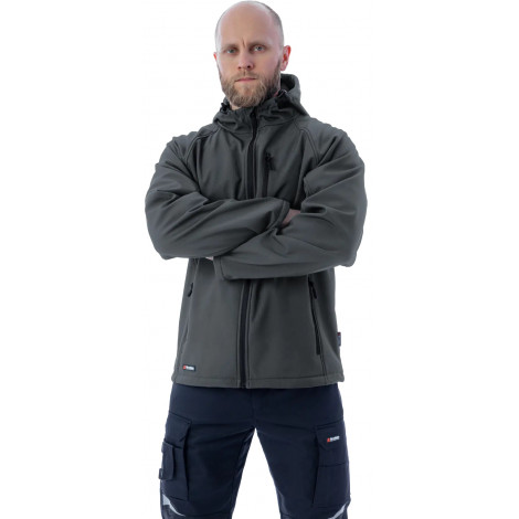 Куртка-софтшелл Brodeks KS 232, серый