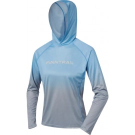 Лонгслив женский Finntrail Venus Hood W 6621 LightBlue