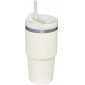 Термокружка STANLEY Quencher H2.0 0,59L (10-11911-024) с трубочкой, бежевая