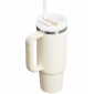 Термокружка STANLEY Quencher H2.0 0,88L (10-11912-081) с трубочкой, кремовая
