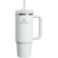 Термокружка STANLEY Quencher H2.0 1,18L (10-11913-077) с трубочкой, белая