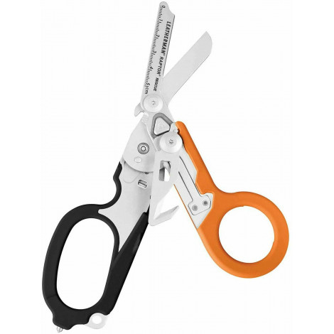 Мультитул LEATHERMAN Raptor Rescue Black&Orange 6 инстр., 4,8/12,7 см, ножны