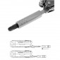 Набор бит с битодержателем LEATHERMAN Removable Bit Driver, silver