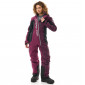 Комбинезон утепленный Dragonfly EXTREME Woman Crazy Cat Purple - Black