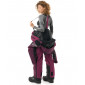 Комбинезон утепленный Dragonfly EXTREME Woman Crazy Cat Purple - Black
