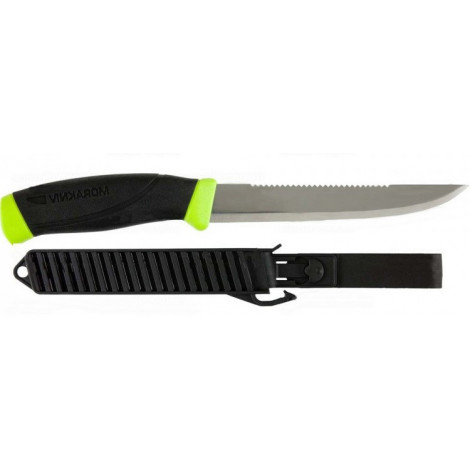 Нож Morakniv Fishing Comfort Scaler 150 разделочный филейный, нержавеющая сталь, прорезиненная ручка