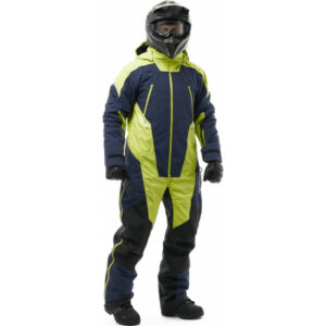 Комбинезон Dragonfly EXTREME 2.0 Man Dark Blue - Lime 2024 Утепленный (100)